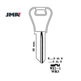 JMA WEI-1E Key Blank For Weiser WR3