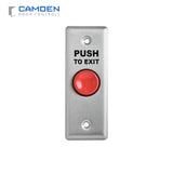 Camden CM-250-7 PUSH TO EXIT Switch with Narrow Faceplate