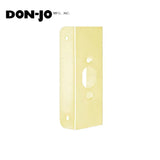 Don-Jo - 10-PB-FE - Wrap Around with 4-1/2" Height and 4-1/2" Width - PB (Bright Brass Finish-605)