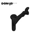 Don-Jo - 130-622 - Handrail Bracket with Cast Aluminum 2-13/16 Length and 1-1/2 Width - 622 (Flat Black Coated)