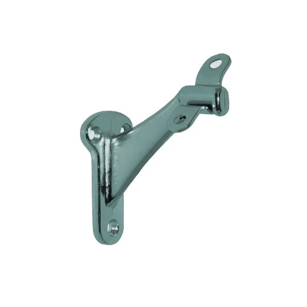 Don-Jo - 130-626 - Handrail Bracket with Cast Aluminum 2-13/16 Length and 1-1/2 Width - 626 (Satin Chromium Plated)