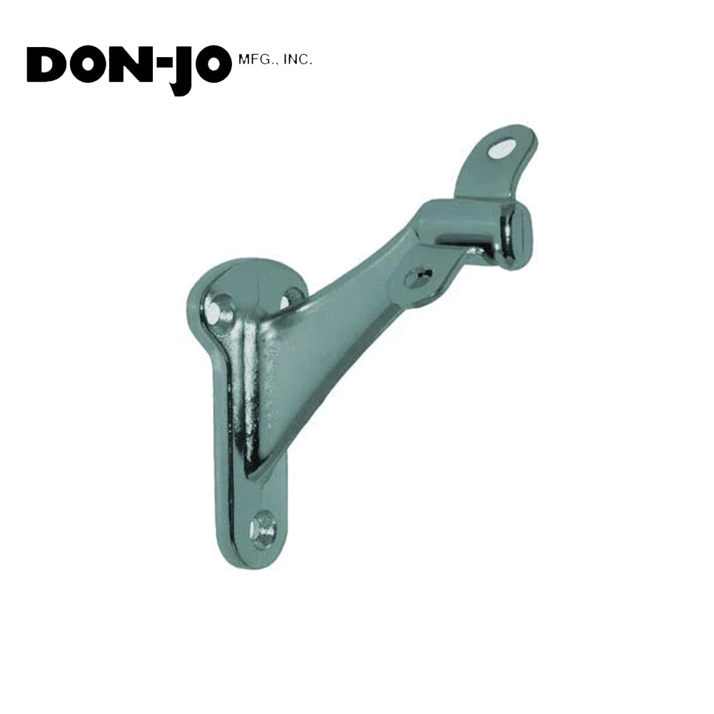 Don-Jo - 130-626 - Handrail Bracket with Cast Aluminum 2-13/16 Length and 1-1/2 Width - 626 (Satin Chromium Plated)