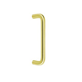 Don-Jo - 14-605 - Door Pull with 5-1/2 CTC and 2-1/4 Projection - 605 (Bright Brass Finish)