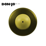 Don-Jo - 1406-605 - Wall Bumper with 1-1/8 Projection and 2-1/2 Diameter - 605 (Bright Brass Finish)