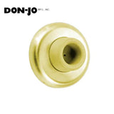 Don-Jo - 1407-605 - Wall Bumper with 1 Projection and 2-1/2 Diameter - 605 (Bright Brass Finish)