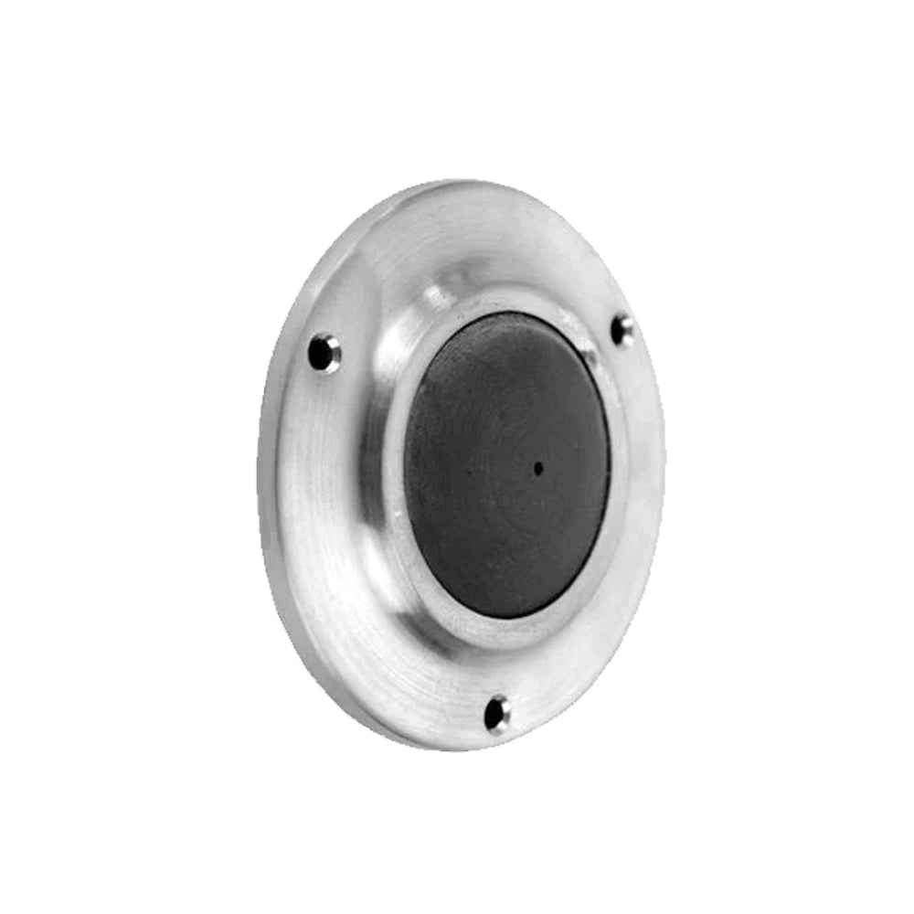 Don-Jo - 1410-626 - Wall Bumper with Cast Brass Material and 7/8 Projection - 626 (Satin Chromium Plated)