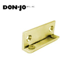 Don-Jo - 1420-605 - Wall Bumper with 3/4 Height - 605 (Bright Brass Finish)