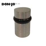 Don-Jo - 1441-626 - Floor Stop with Cast Brass Material and 1-1/2 Height - 626 (Satin Chromium Plated)