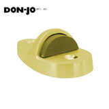 Don-Jo - 1444-605 - Floor Stop with 1-3/8 Height - 605 (Bright Brass Finish)