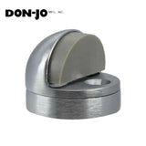 Don-Jo - 1445-626 - Floor Stop with Cast Brass Material and 1-1/2" Height 5/8" Base - 626 (Satin Chromium Plated)