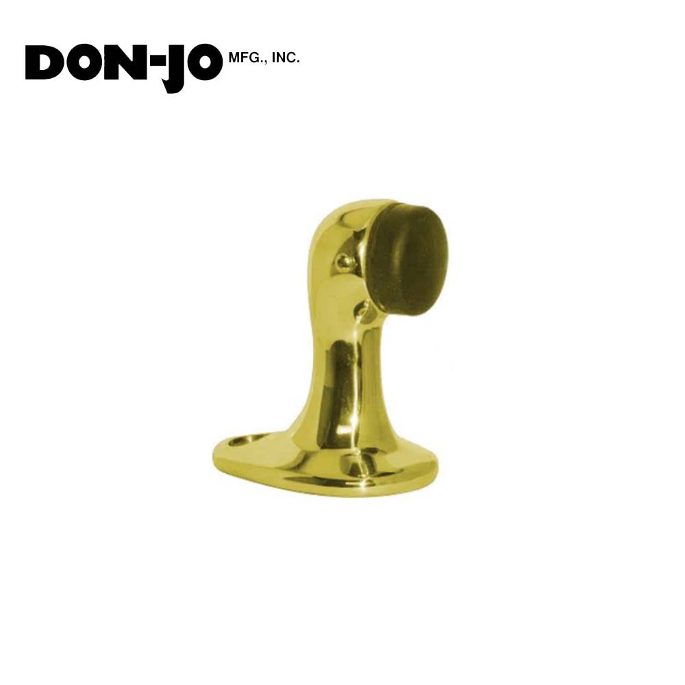 Don-Jo - 1452-605 - Floor Stop with 2-3/4 Height - 605 (Bright Brass Finish)