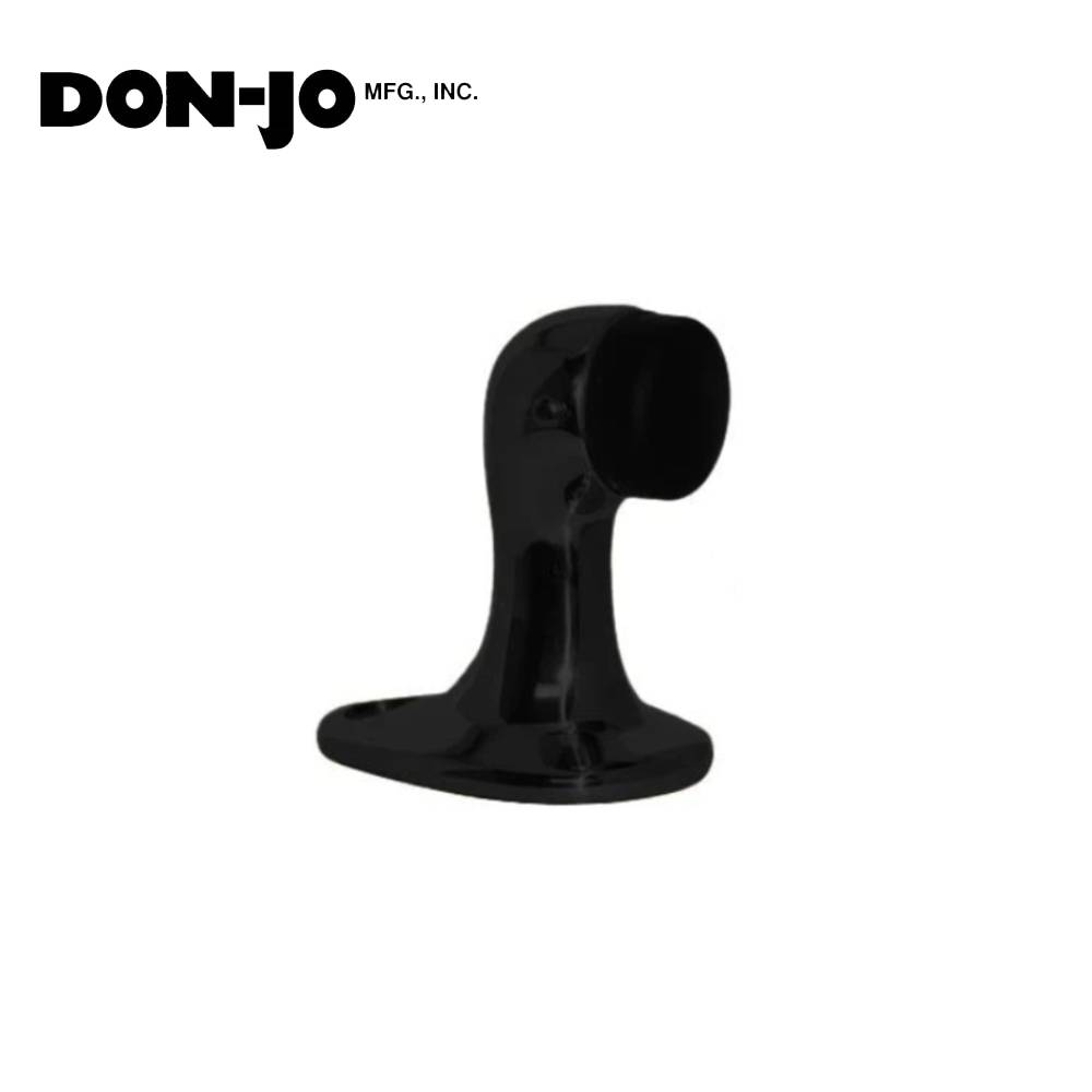 Don-Jo - 1452-622 - Floor Stop with 2-3/4 Height - 622 (Flat Black Coated)