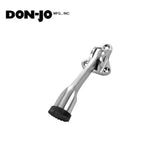 Don-Jo - 1455-CP - Door Holder with Cast Aluminum and 4 Projection - CP (Bright Chrome Finish)