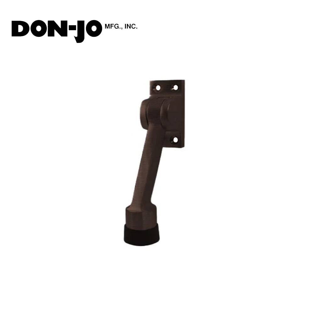 Don-Jo - 1464-613 - Door Holder with Solid Brass and 4" Projection - 613 (Oil Rubbed Bronze Finish)