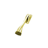 Don-Jo - 1465-605 - Door Holder with Solid Brass and 4" Projection - 605 (Bright Brass Finish)