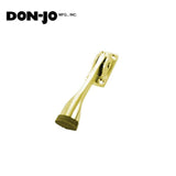 Don-Jo - 1465-605 - Door Holder with Solid Brass and 4" Projection - 605 (Bright Brass Finish)