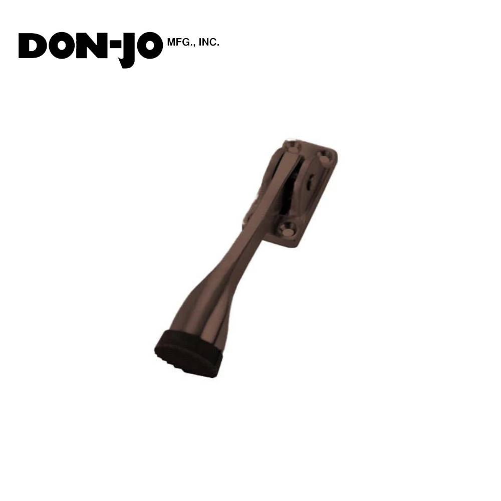 Don-Jo - 1465-613 - Door Holder with Solid Brass and 4 Projection - 613 (Oil Rubbed Bronze Finish)