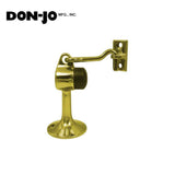 Don-Jo - 1473-605 - Floor Stop with 3-7/8 Height and 2-1/4 Base - 605 (Bright Brass Finish)