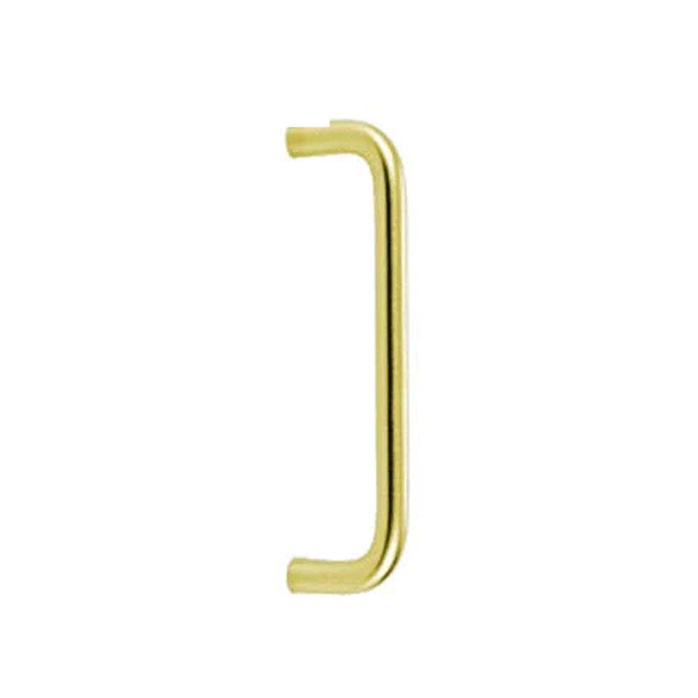 Don-Jo - 15-605 - Door Pull with 6 CTC and ANSI: J401 - 605 (Bright Brass Finish)