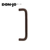 Don-Jo - 15-613 - Door Pull with 6 CTC and ANSI: J401 - 613 (Oil Rubbed Bronze Finish)