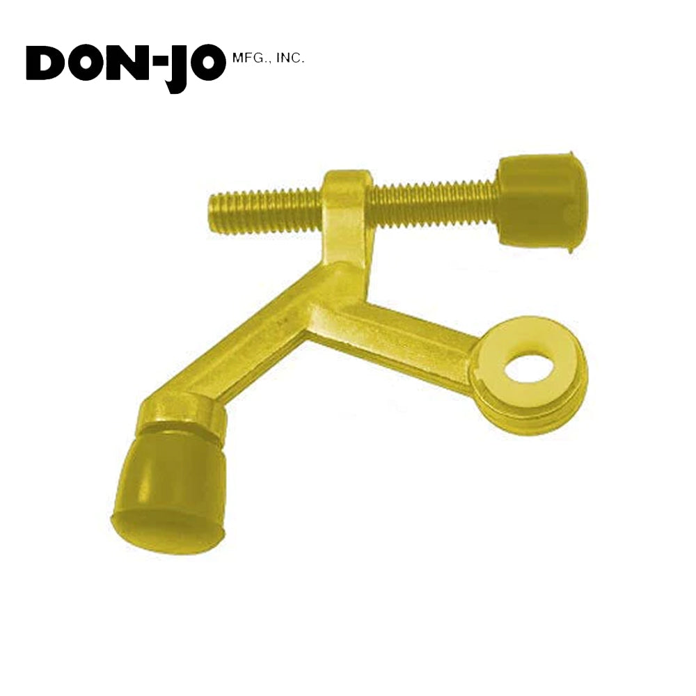 Don-Jo - 1500-609 - Hinge Pin Stop with Cast Zinc and 70 to 100 Deg. - 609 (Satin Brass Finish)