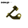 Don-Jo - 1503-605 - Hinge Pin Stop with Cast Zinc and 70 to 100 Deg. - 605 (Bright Brass Finish)