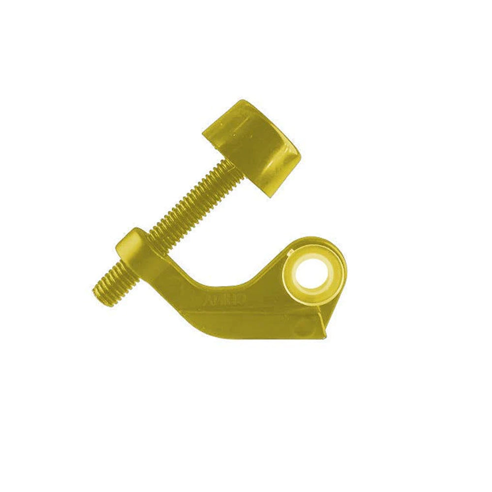 Don-Jo - 1503-609 - Hinge Pin Stop with Cast Zinc and 70 to 100 Deg. - 609 (Satin Brass Finish)