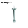 Don-Jo - 1506-626 - Rigid Base Stop with Cast Brass 1 Base and 3-1/4 Projection - 626 (Satin Chromium Plated)