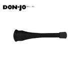 Don-Jo - 1510-622 - Spring Base Stop with Spring Steel 1 Base and 3-3/4 Projection - 622 (Flat Black Coated)