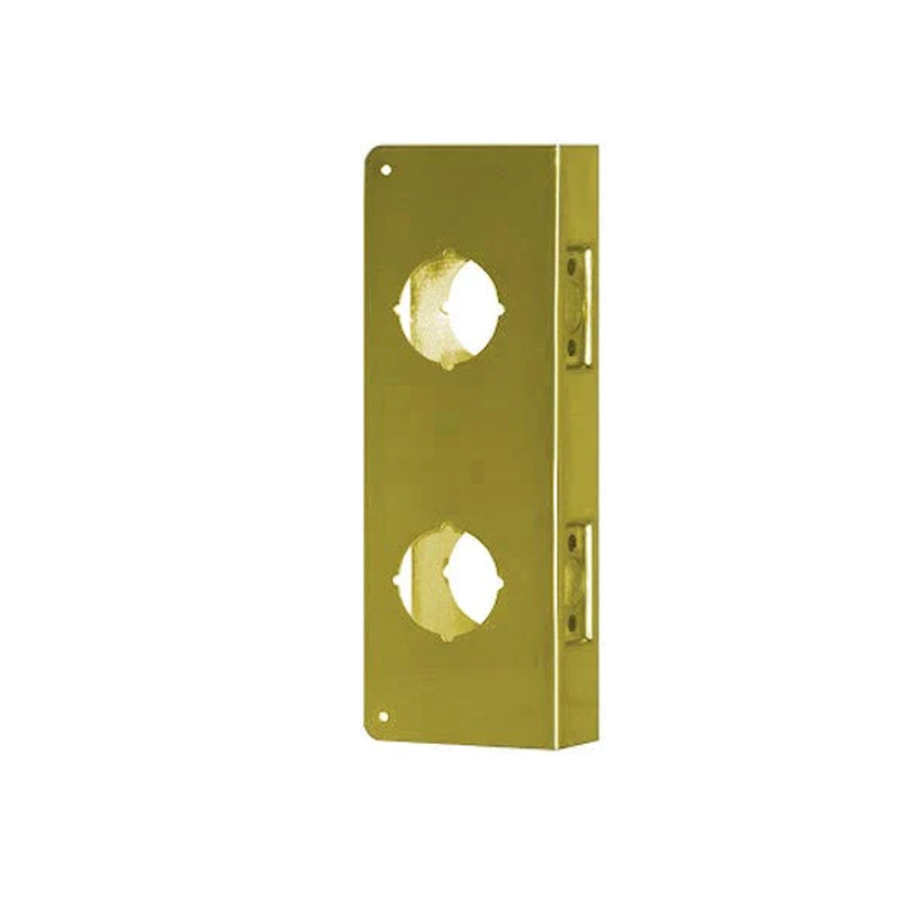 Don-Jo - 154-PB-CW - Wrap Around with 9 Height and 2-3/8 Backset - PB (Bright Brass Finish-605)