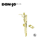 Don-Jo - 1557-605 - Flush Bolt with 6-3/4 Length - 1 Width and ANSI L04261 - 605 (Bright Brass Finish)