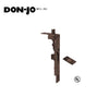 Don-Jo - 1557-613 - Flush Bolt with 6-3/4 Length - 1 Width and ANSI L04261 - 613 (Oil Rubbed Bronze Finish)