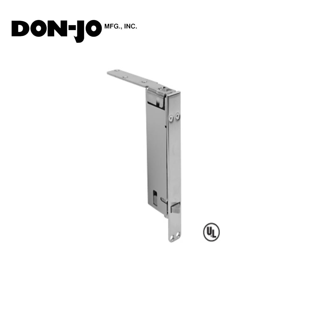 Don-Jo - 1562-626 - Automatic Flush Bolt for Wood Door - 626 (Satin Chromium Plated)