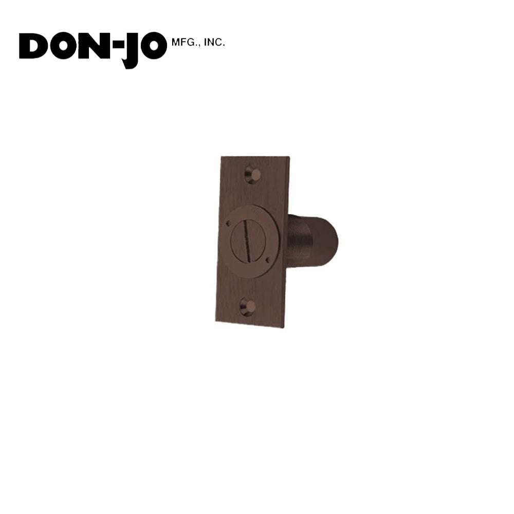 Don-Jo - 1570-613 - Dust Proof Strike Faceplate with 2-7/8 Width and 2-1/4 Length - 613 (Oil Rubbed Bronze Finish)