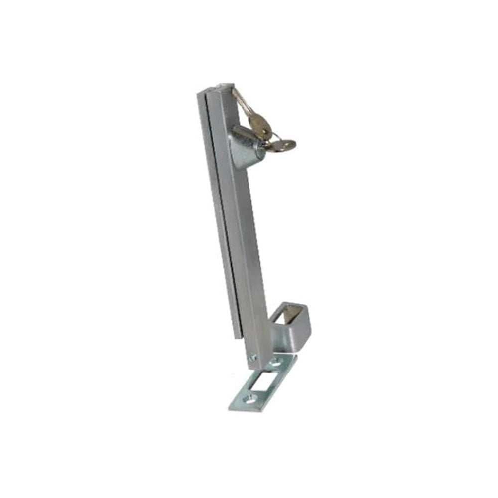 Don-Jo - 1579-626 - Surface Bolt with 8" Length and 1" Width - 626 (Satin Chromium Plated)