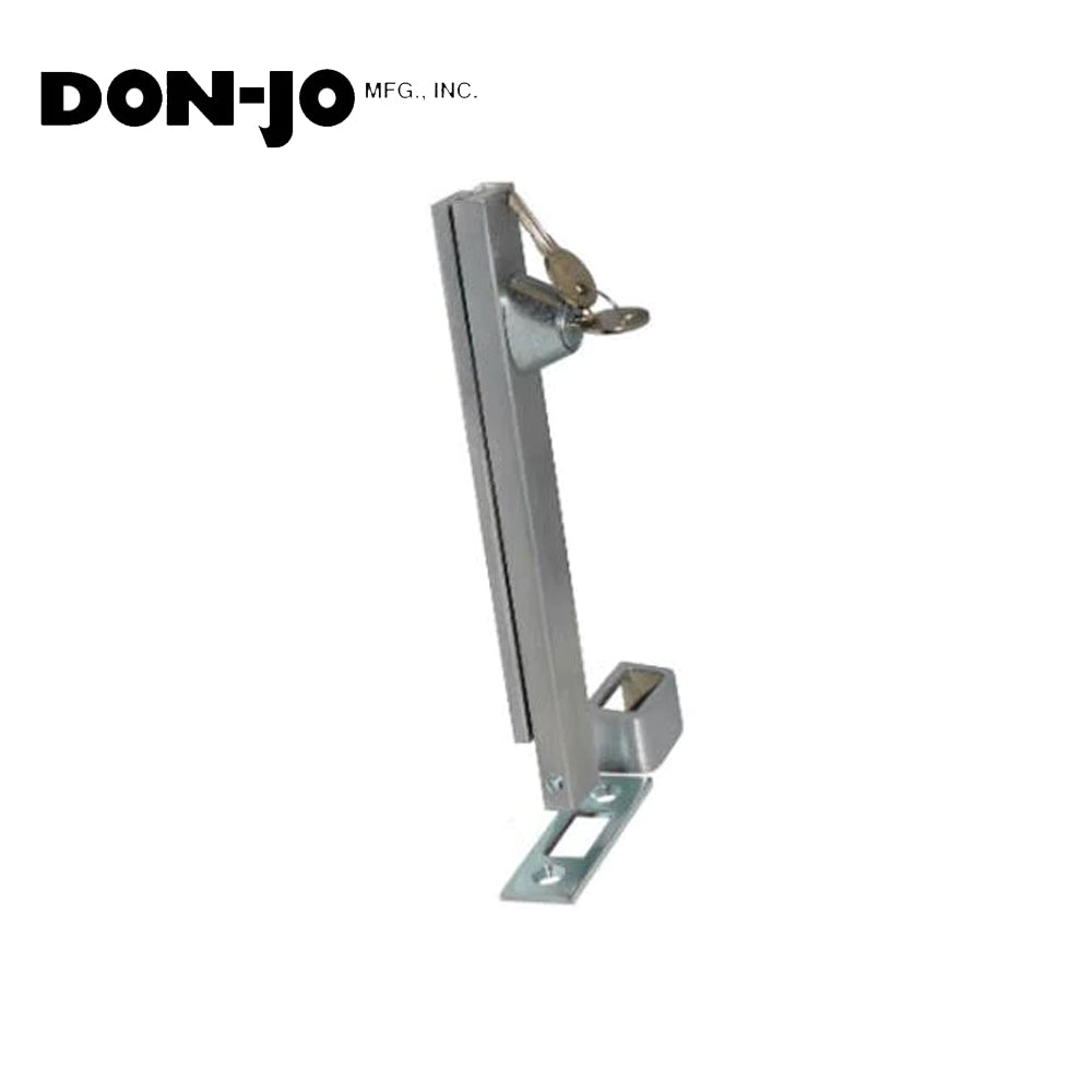 Don-Jo - 1579-626 - Surface Bolt with 8" Length and 1" Width - 626 (Satin Chromium Plated)