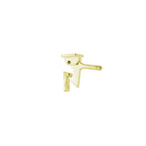 Don-Jo - 1590-605 - Elbow Catch with Cast Aluminum - 605 (Bright Brass Finish)