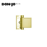 Don-Jo - 1606-605 - Door Flip Guard with 3 Length and 2-3/4 Width - 605 (Bright Brass Finish)