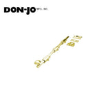 Don-Jo - 1630-605 - Dutch Door Bolt with 4-1/2 Length and 1-5/8 Width - 605 (Bright Brass Finish)