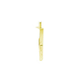 Don-Jo - 1640-609 - Manual Flush Bolt for Wood Door 6 Length and 3/4 Width with ANSI A156.16 - 609 (Satin Brass Finish)