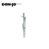 Don-Jo - 1640-619 - Manual Flush Bolt for Wood Door 6 Length and 3/4 Width with ANSI A156.16 - 619 (Satin Nickel Plated Finish)