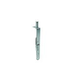 Don-Jo - 1640-626 - Manual Flush Bolt for Wood Door 6 Length and 3/4 Width with ANSI A156.16 - 626 (Satin Chromium Plated)