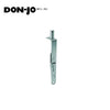 Don-Jo - 1640-626 - Manual Flush Bolt for Wood Door 6 Length and 3/4 Width with ANSI A156.16 - 626 (Satin Chromium Plated)