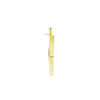 Don-Jo - 1640R-609 - Manual Flush Bolt for Wood Door 6 Length and 3/4 Width with ANSI A156.16 - 609 (Satin Brass Finish)