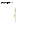 Don-Jo - 1640R-609 - Manual Flush Bolt for Wood Door 6 Length and 3/4 Width with ANSI A156.16 - 609 (Satin Brass Finish)