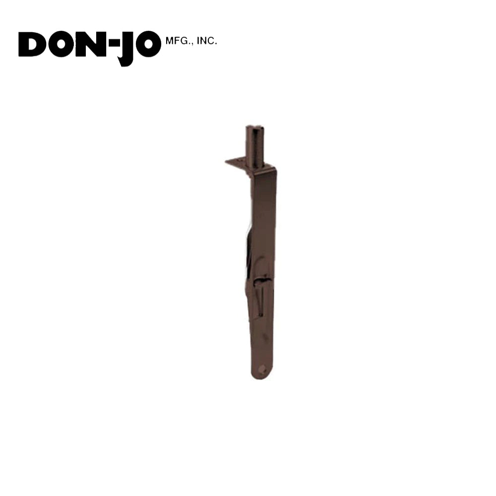 Don-Jo - 1640R-613 - Manual Flush Bolt for Wood Door 6 Length and 3/4 Width with ANSI A156.16 - 613 (Oil Rubbed Bronze Finish)