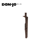 Don-Jo - 1640R-613 - Manual Flush Bolt for Wood Door 6 Length and 3/4 Width with ANSI A156.16 - 613 (Oil Rubbed Bronze Finish)