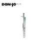 Don-Jo - 1640R-619 - Manual Flush Bolt for Wood Door 6 Length and 3/4 Width with ANSI A156.16 - 619 (Satin Nickel Plated Finish)