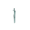 Don-Jo - 1640R-626 - Manual Flush Bolt for Wood Door 6 Length and 3/4 Width with ANSI A156.16 - 626 (Satin Chromium Plated)