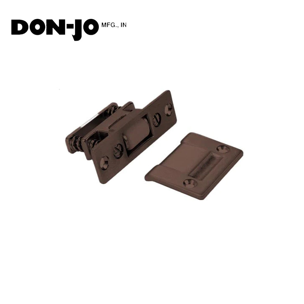 Don-Jo - 1700-613 - Roller Latch Full Lip Strike with Adjustable from the Front 3-3/8 Length and 1 Width - 613 (Oil Rubbed Bronze Finish)